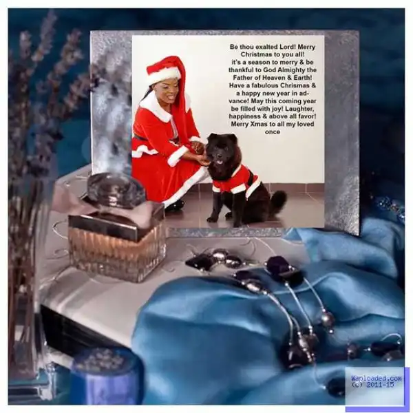 Empress Njama Rolls Out Christmas Cards